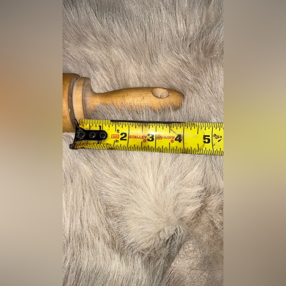 Primitive Vintage Wood Rolling Pin β Farmhouse Style Antique Rustic Kitchen Tool - Picture 7 of 10